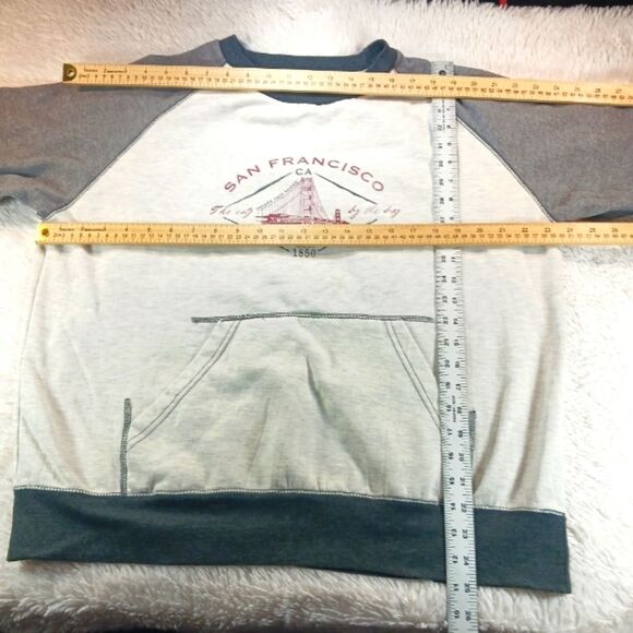 Vintage 90s Made In USA San Francisco Golden Gate Sweatshirt Mens Extra Large. - Picture 8 of 11